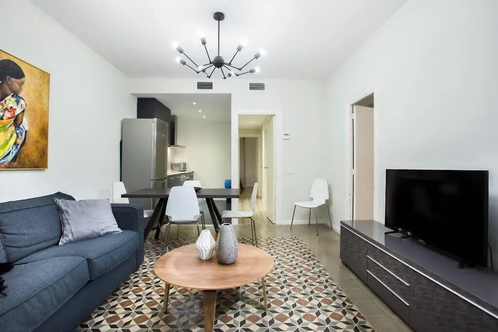 Bright And Modern 3Bedroom In Las Ramblas 3 1B Barcelona