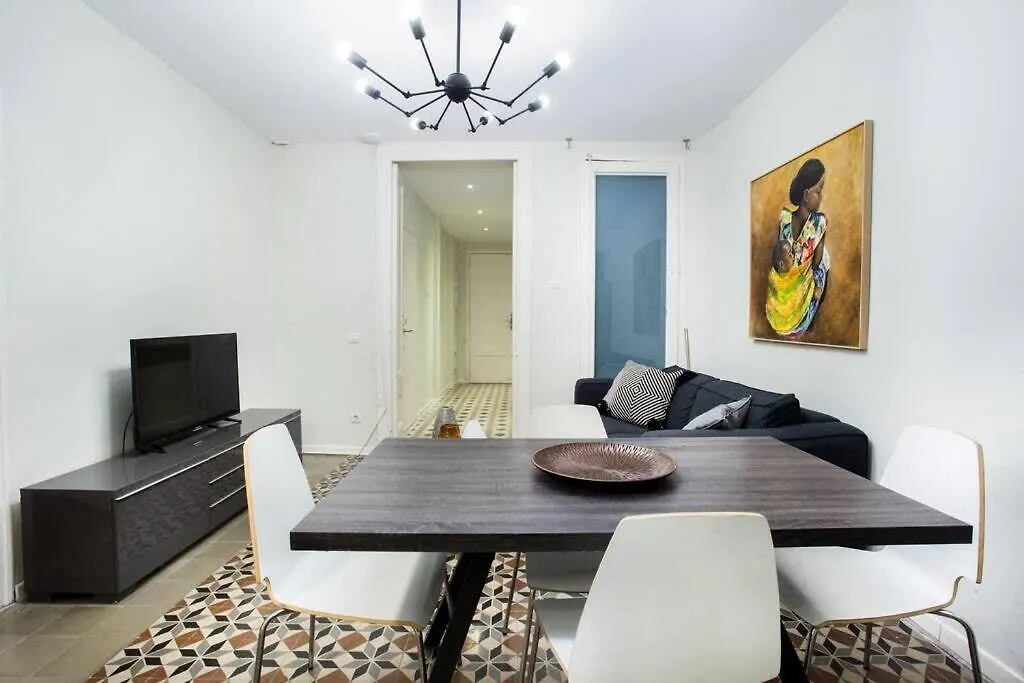 Bright And Modern 3Bedroom In Las Ramblas 3 1B Barcelona 0*,  Španělsko